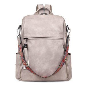 Leather Backpack Purse for Women Designer Travel Backpack Purses PU Fashion🐨